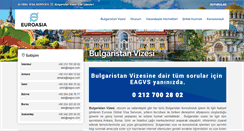 Desktop Screenshot of bulgaristanvize.net