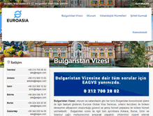 Tablet Screenshot of bulgaristanvize.net